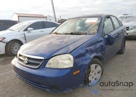 2007 Suzuki Forenza Convenience из США, поврежденный, VIN KL5JD56Z37K697826